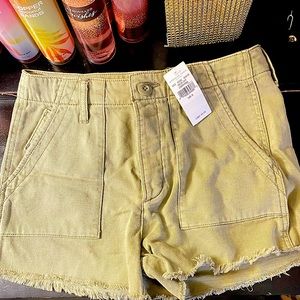 Super High Rise Denim Shorts